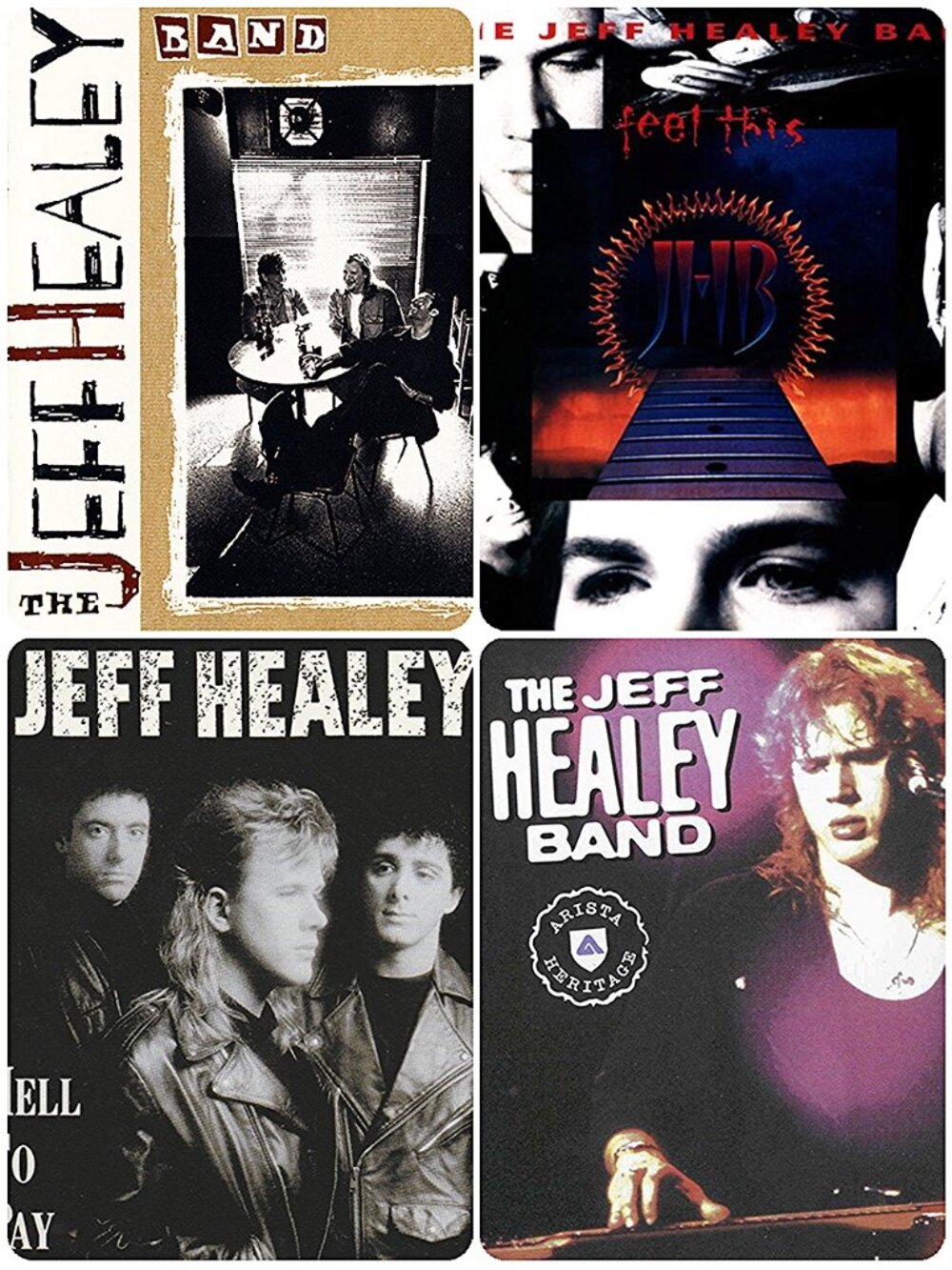 Jeff Healey 4 CD Bundle